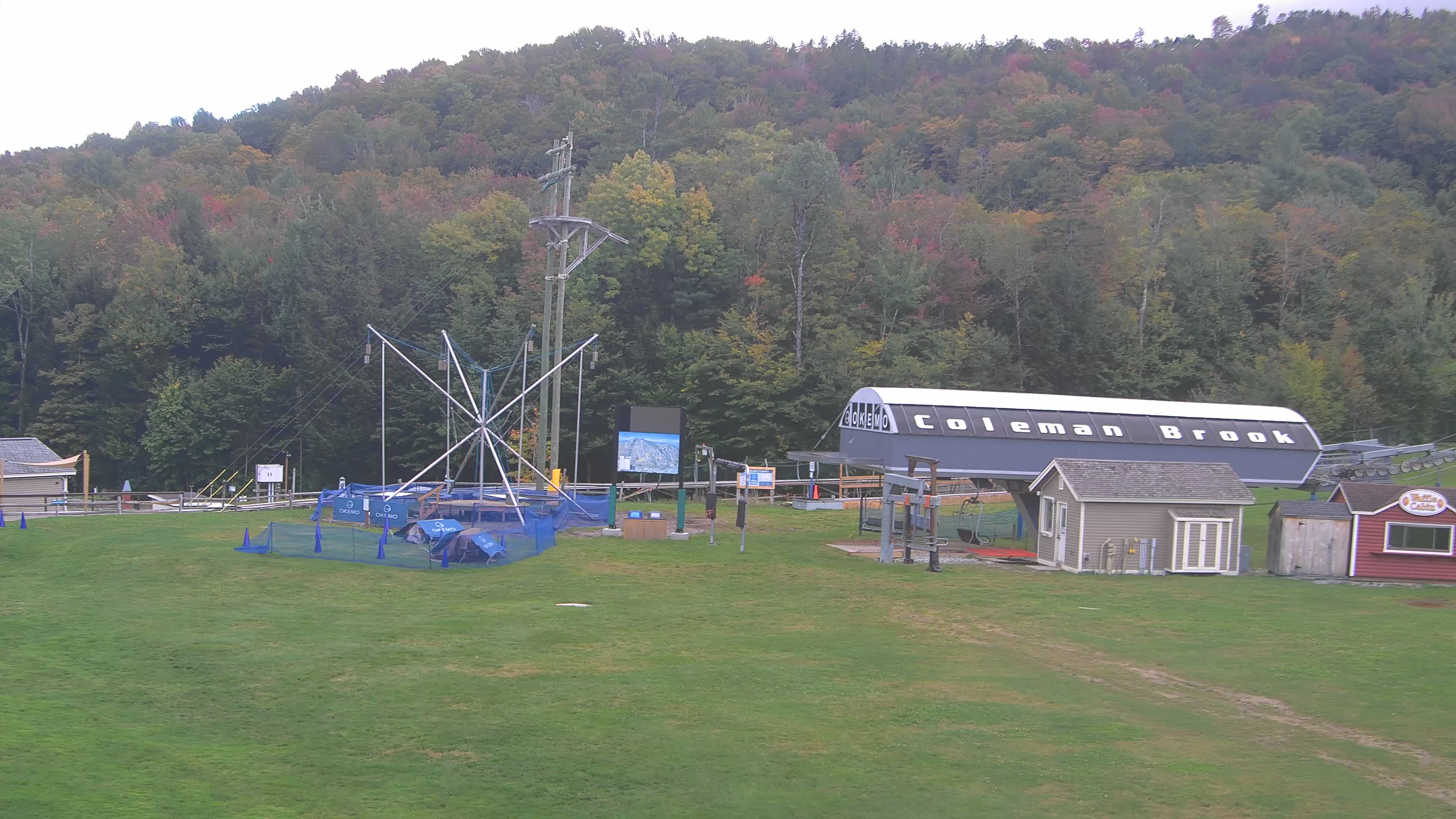 Okemo Mountain webcam — Roundhouse Cam